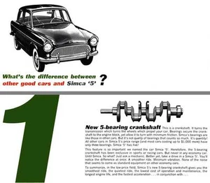Simca 5 1962 - What's the difference between other good cars and Simca 5? - Bild 1 von 1