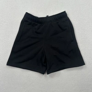 DSG Boys Solid Fleece Shorts Youth Size Small Black Everyday Casual - Picture 1 of 7