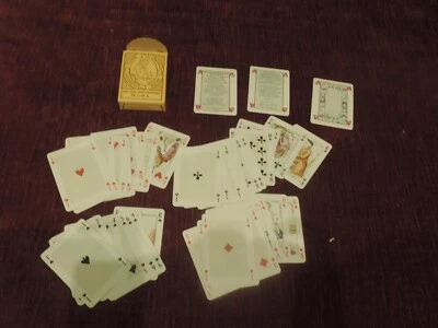 Baraja COMPLETA de cartas naipes JEU DES PHILOSOPHES finales años 80 Francia - Imagen 1 de 4