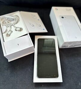 Google Pixel 3 - 64GB - Clearly White.  Never used plus accessories