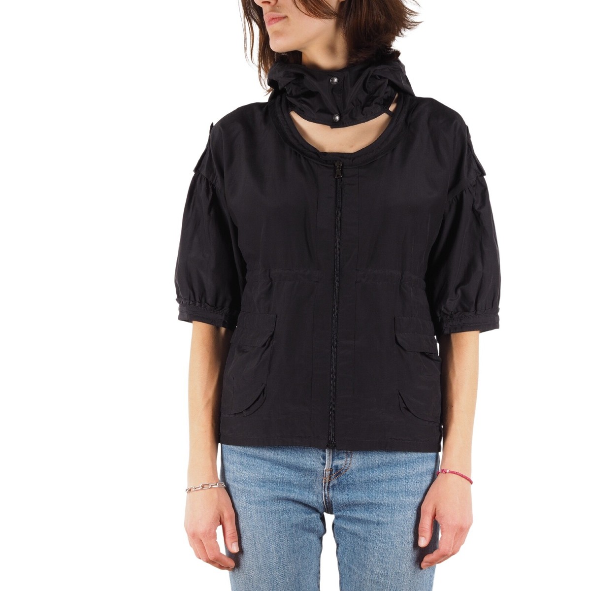 PRADA Coats, Jackets & Vests for Silk Outer Shell Women for