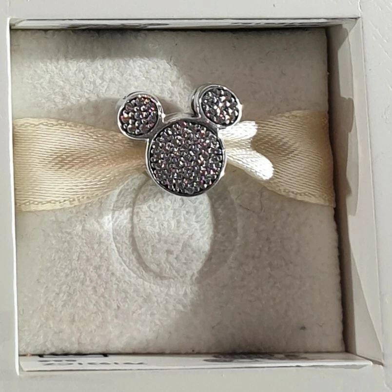 Clip PANDORA Pave Head Mickey Disneyland Paris 791931CZ - Image 1 of 1
