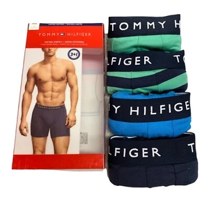 Tommy Hilfiger Limited Edition Cotton Stretch Mens Boxer Briefs 4-Pack Medium - Picture 1 of 5