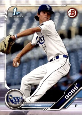 2019 Bowman Draft - Chrome JJ Goss #BDC-61 (RC) - Image 1 of 2