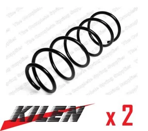 FOR PEUGEOT 406 2 L 109 HP 1998-2001 KILEN FRONT COIL SPRING PAIR 21185 - Picture 1 of 4