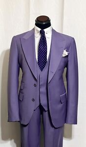 Lilac Made To Order Sample Suit Size 40 New