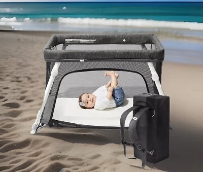 Guava Lotus Lightweight Travel Crib and Portable Baby Playard Backpack New - Image 1 of 3
