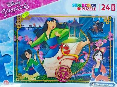  PUZZLE 24pezzi  CLEMENTONI 9 PERSONAGGI A SCELTA giocattolo per bambini bimbi - Immagine 1 di 4