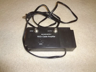 Archer 70Ch Cable Amplifier 20dB Signal Amp Cat. 15-1112 3.6W - Image 1 of 2