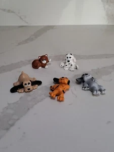 Pound Puppies Bundle of 5 Cat and Dog Mini Figures Vintage FAST P&P - Picture 1 of 9