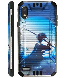 SILVERGUARD For TCL A2X A2 A1 Hybrid Phone Case Cover SAMURAI BLUE - Photo 1 sur 3