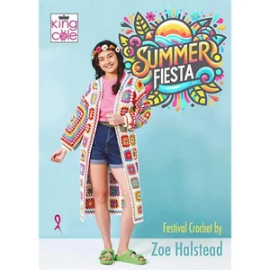 King Cole Festival Crochet – Summer Fiesta Crochet Book - Picture 1 of 3