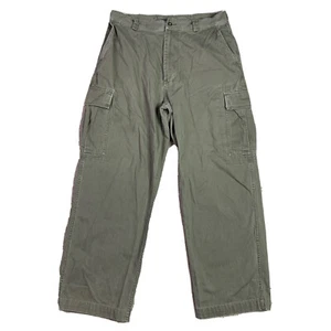 Polo Ralph Lauren Sportsman Vintage Light Brown Corduroy Cargo Pants Size 36x30 - Picture 1 of 7