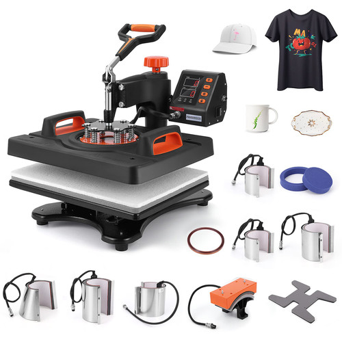 6 in 1 heat press machine