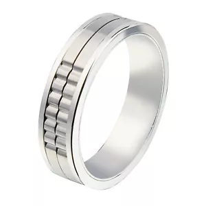 Jos Von Arx - Arx Movable Groove Ring in Presentation Gift Box - Picture 1 of 4
