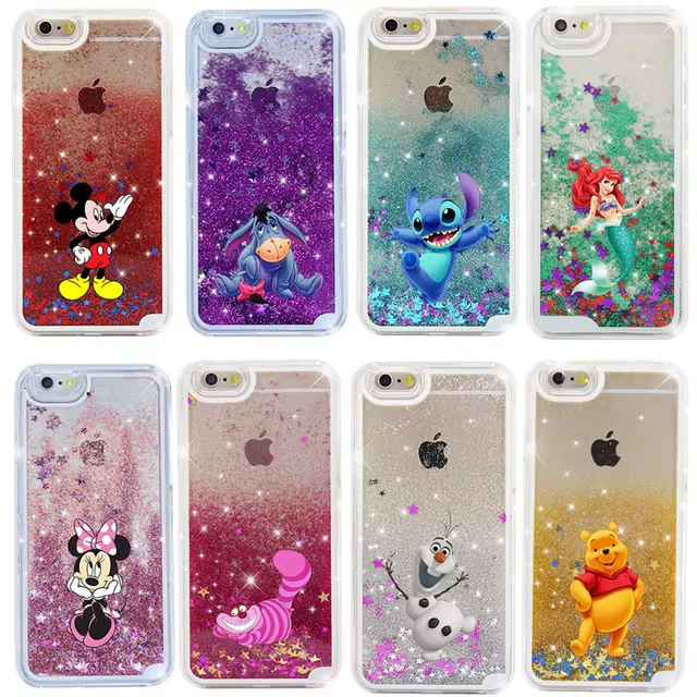 100x Wholesale Job Lot Phone CASES Stock Items For Apple Iphone Cartoon GLITTER - Image 1 of 1