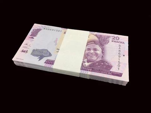 Full Bundle 100 PCS, Malawi 20 Kwacha, 2015-2019, P-63 New, UNC Cover
