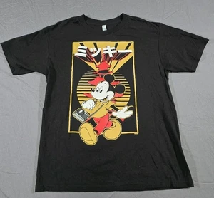 Disney Japan Tourist Shirt  Adult Medium Black - Picture 1 of 7
