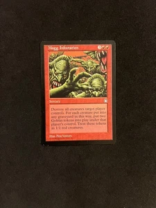 Mogg Infestation [Stronghold] Magic MTG Cards Light Play - Picture 1 of 2