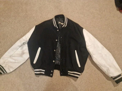 vintage schott varsity jacket - Image 1 of 4