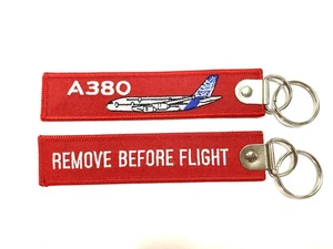 The A380 Remove Before Flight Keychain - Picture 1 of 2