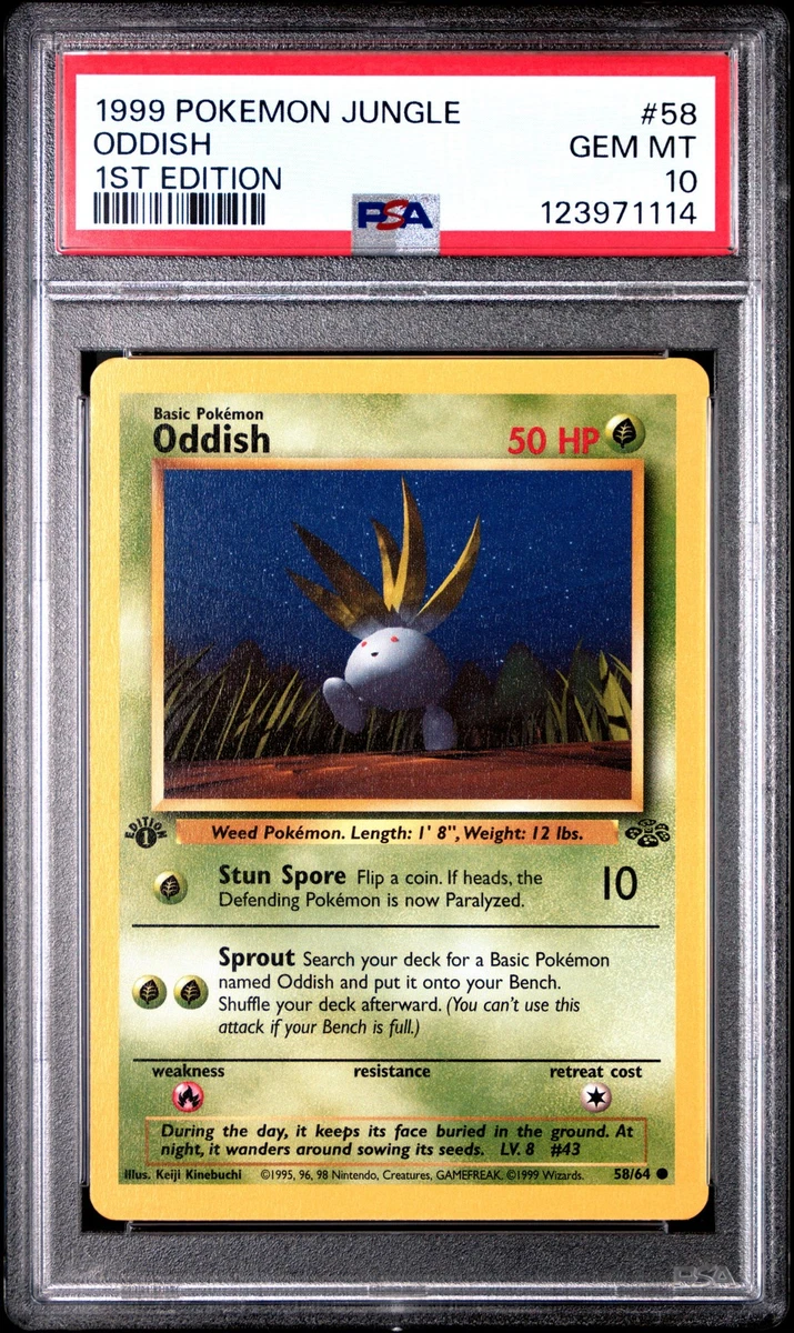 Pokémon TCG Professional Sports Authenticator (PSA) Jungle Grade