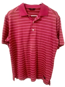 Camisa de vestir para hombre Callaway Golf Performance en V rosada talla S cuello  - Imagen 1 de 6