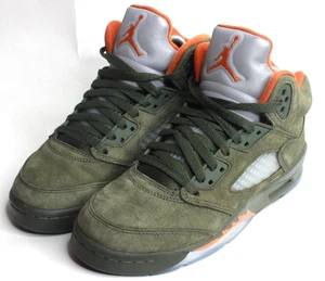 Nike Air Jordan 5 Retro Olive (2024) (GS) 440888-308 Size 5.5y Metallic - Picture 1 of 9