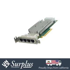 Dell JKT42 Qlogic Quad Port 10GB RJ45 FastLinq NIC PCIe Karta sieciowa niskoprofilowa - Zdjęcie 1 z 2