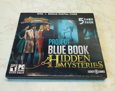 Project Blue Book: Hidden Object Mysteries 5 Game Pack | PC Game New Sealed - Image 1 of 4