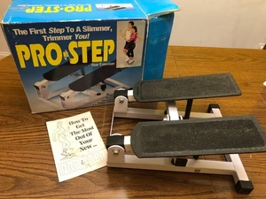 Nuevo Ejercitador de Escaleras Pro-Step Compacto Cardio Stepper Machine De Colección Años 90 - Imagen 1 de 12