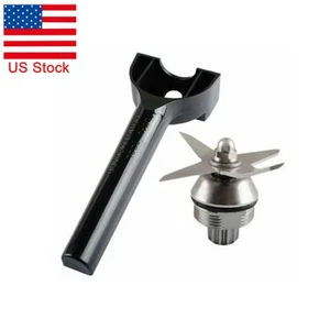 EE. UU. - Hoja de piezas de licuadora para Vitamix serie 5200 64/32 oz con enchufe + llave - Imagen 1 de 5