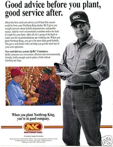 1995 Print Ad of Northrup King NK Corn Seed - Picture 1 of 1