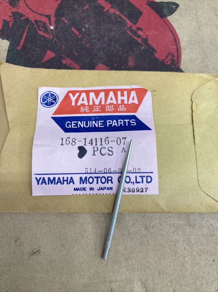 Aguja de carburador 72 Yamaha DS7 OEM 168-14116-07-00 Foto 1 de 1
