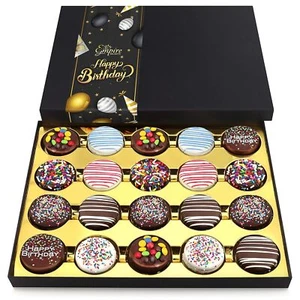 Schokoladenkekse Geburtstag Geschenkkorb für Männer und Frauen - Gourmet Schokolade Hap - Bild 1 von 6