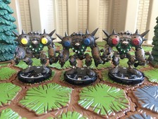 3 Impaling Golem #31, 32, 33 Sinister Mage Knight Lot D&D, Pathfinder, RPG