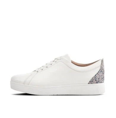 Zapatilla deportiva FitFlop para mujer Rally Glitter blanca talla 6💎 Foto 1 de 4