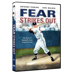 FEAR STRIKES OUT DVD 50S FILM STORY OF BASEBALL STAR JIMMY PIERSALL USA REGION 1 - Picture 1 of 2
