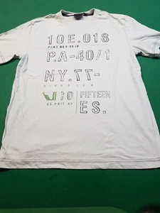 Esprit Mens Teens Crew Neck Short Sleeve Cotton Tee Shirt Top Size M Length 65cm - Picture 1 of 2