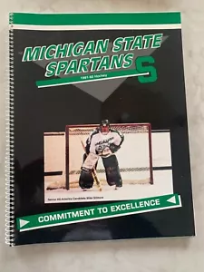 Michigan State Spartans guía de medios de hockey, temporada 1991-92 - Imagen 1 de 9