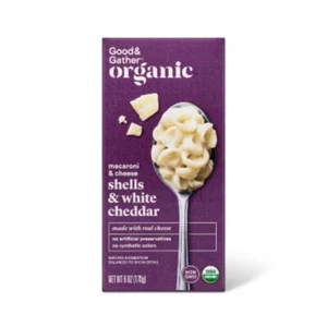 6oz Organic Shells & White Cheddar Macaroni and Cheese - Picture 1 of 6