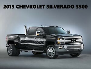 2015 Chevrolet Silverado 3500 double panneau métallique neuf : camionnette Kid Rock's