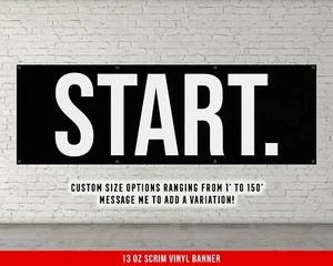 Motivational Home Gym Decor - Large Quote Wall Art - Picture 1 of 21
