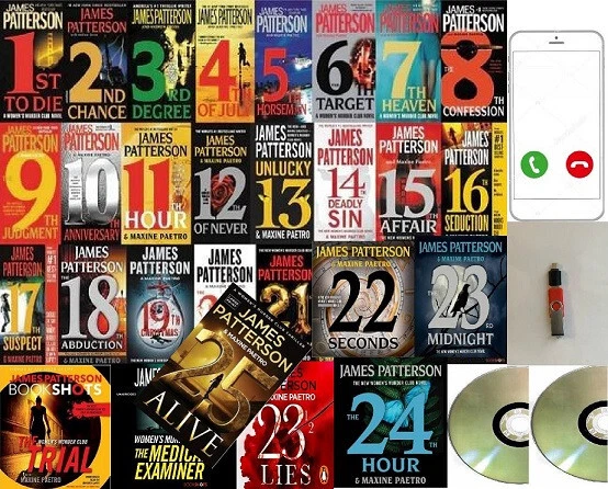 The WOMENS MURDER CLUB Series By James Patterson - 28 Audiobooks - Image 1 of 4