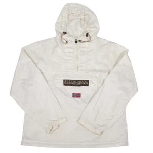 Vintage Napapijri Geographic Spell Out Packable Windbreaker - S - Bild 1 von 3