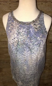 cynthia rowley ärmelloses Freizeit Arbeit Bluse Hemd GR/XS - Bild 1 von 7