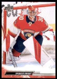 2022-23 Series 1 Base #75 Spencer Knight - Florida Panthers