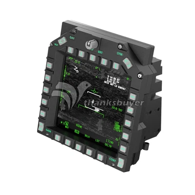 SimPlayer MFD1 with USB3.0 Display MFD Kit Flight Simulator Control Panel - Photo 1/4