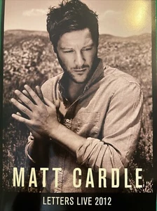 Matt Cardle Intermate & Live UK Tour Concert Programme - Picture 1 of 7