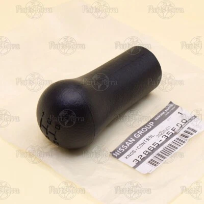 Original OEM Nissan 240SX S13 S14 Negro 5 Velocidades Control Perilla de Cambio 5MT 3286535F00 Foto 1 de 4